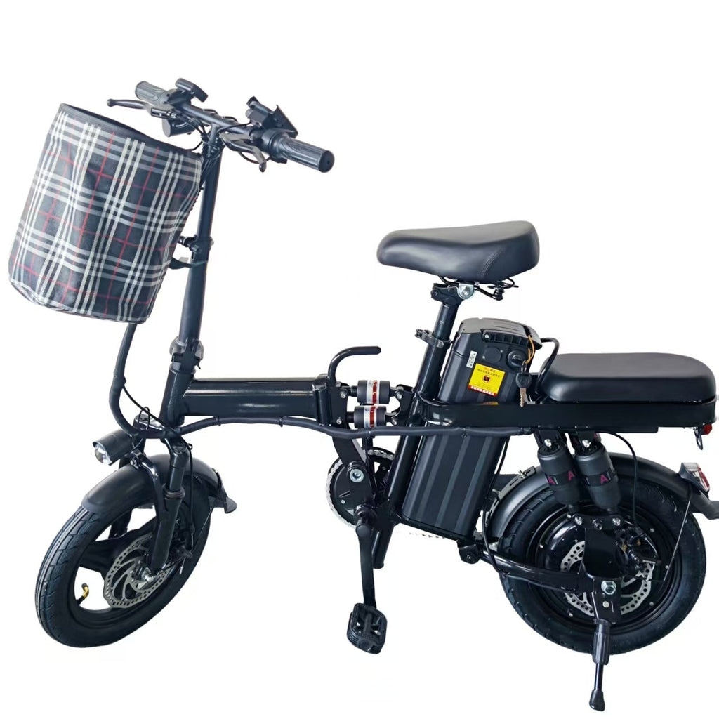 AH-X3   14inch folding ebike with comfort seat and big battery
