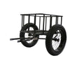 Electric Bike Trailer Heavy Duty Cargo KM200 Carrier 150 lbs Capacity Universal Fit for Motor Gear Shift 175mm and 20-26 Inch Ebike