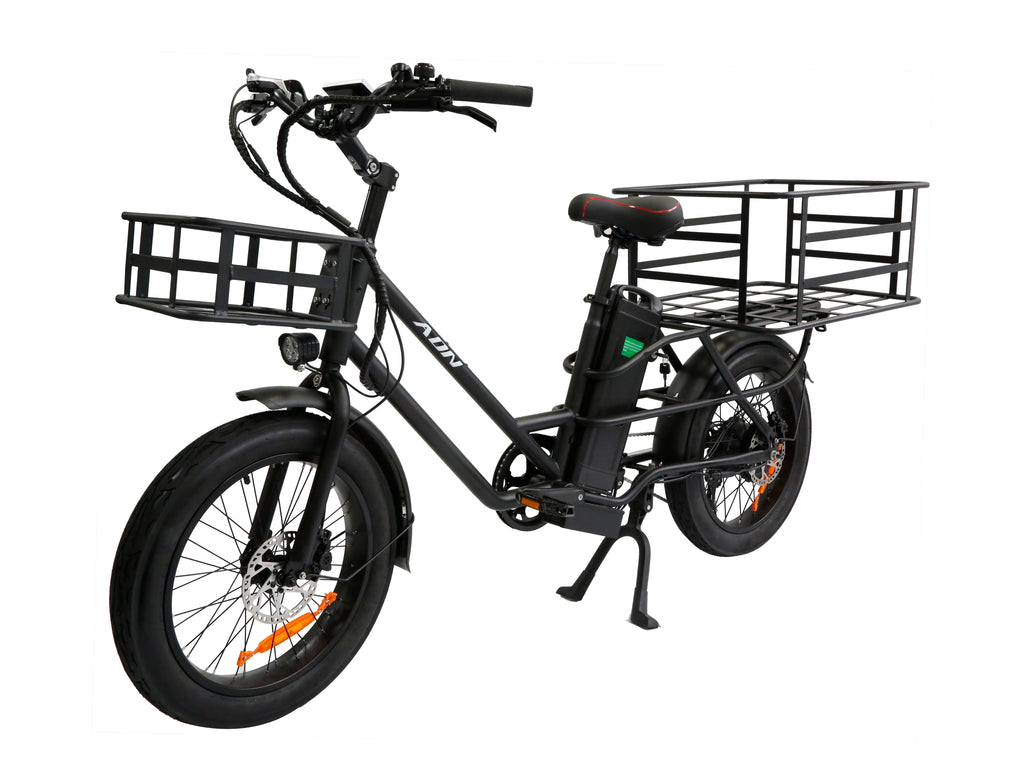 EU  Multi-functional Design Ebike AH  20 Inch K750 20*3.0  KENDA Fat Tire Cargo 48V 20.8Ah 750W Electric Fat Cargo Ebike