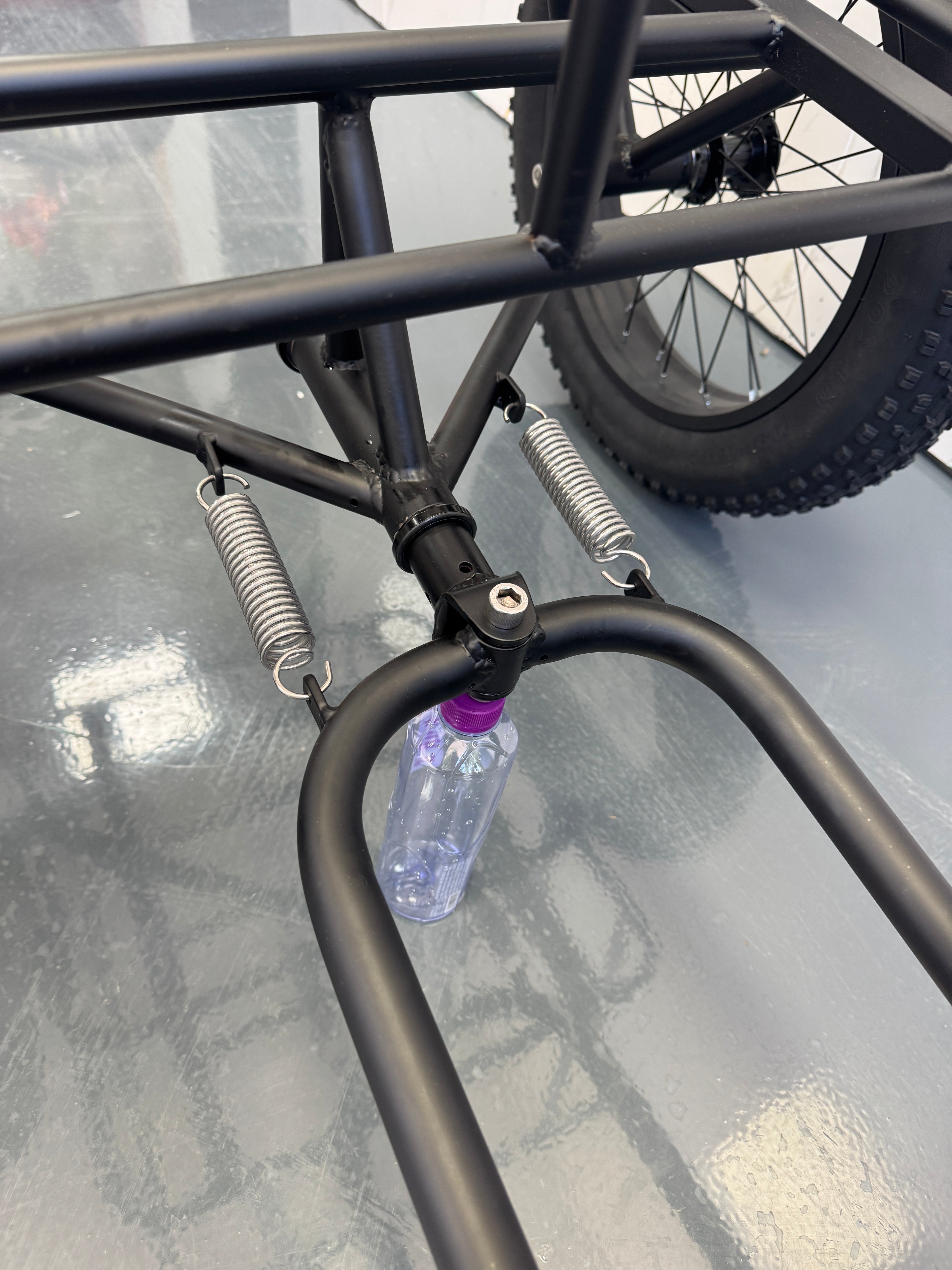 Electric Bike Trailer Heavy Duty Cargo KM200 Carrier 150 lbs Capacity Universal Fit for Motor Gear Shift 175mm and 20-26 Inch Ebike